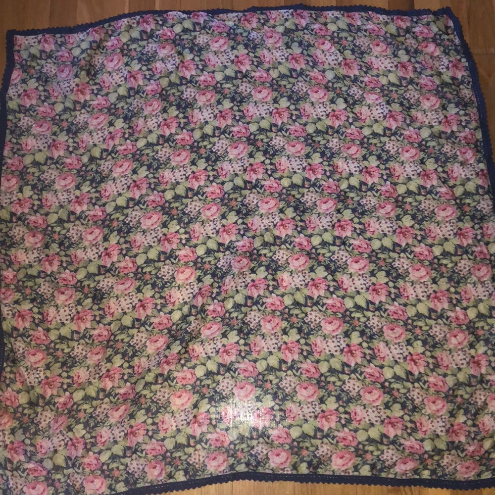 floral scarf